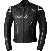 S1 Ce Jacket Black/Black/White Leather Xs